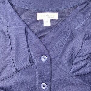 Koi Scrub Jacket Womens 3X Navy Claire Cardigan Stretch Medical Nursing 440-012